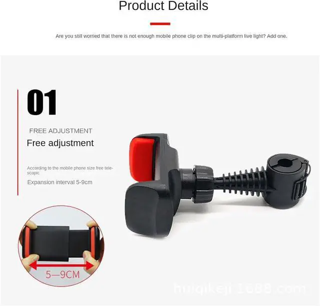 Alt view image 7 of 7 - Car Back Seat Phone Holder,Universal Car Backseat Headrest Phone Mount,Adjustable Headrest Phone Car Mount