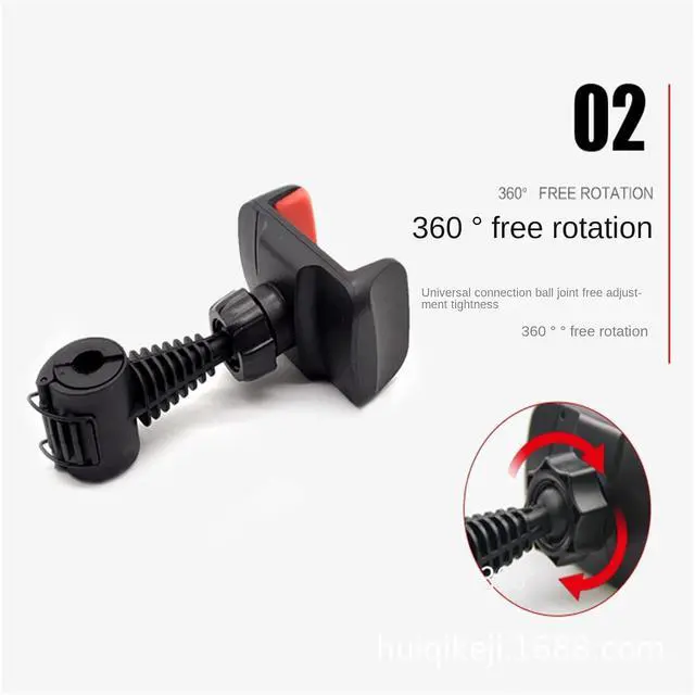 Alt view image 6 of 7 - Car Back Seat Phone Holder,Universal Car Backseat Headrest Phone Mount,Adjustable Headrest Phone Car Mount
