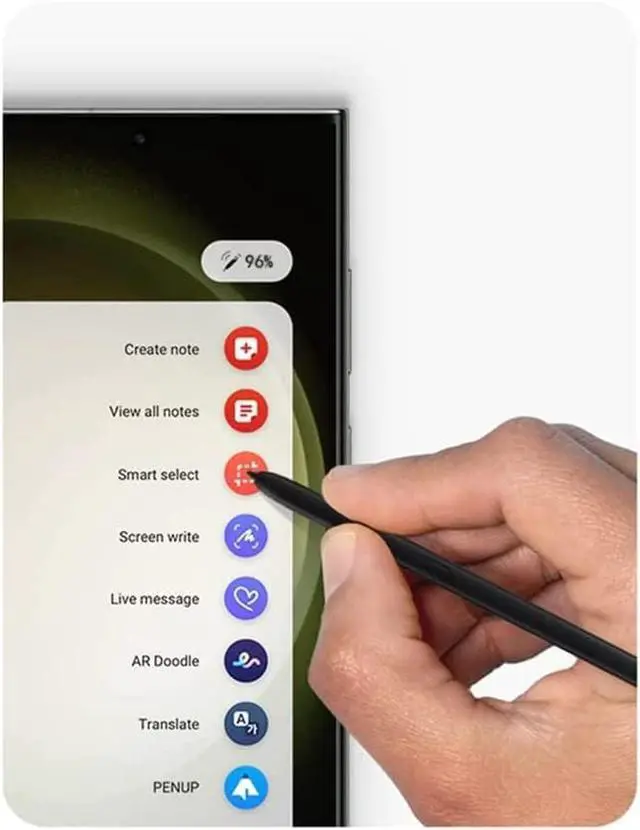 Alt view image 5 of 5 - Galaxy S23 Ultra Pen Replacement for Samsung Galaxy S23 Ultra 5G Touch Screen Stylus Pen, S23 S Pen Without Bluetooth Replacement (Lavender)