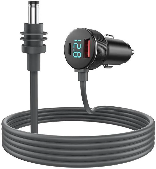 Main image of 3-in-1 Starlink Mini Cable 10ft/3m, High Speed Charging USB C/USB A Ports, 12-48V Starlink mini car Charger to DC Cable Waterproof Accessory's