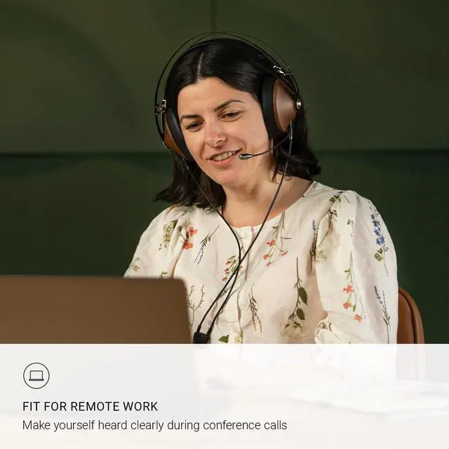 Alt view image 7 of 7 - AUDIO | Boom Mic | Omnidirectional Clear Audio Plug-and-Play Boom Microphone | for Gaming and Remote Work | 3.5mm Male to Dual TS Mono 3.5mm Male Connector Plug | Cable Length 2.50m/8.2ft