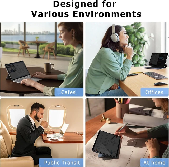 Alt view image 6 of 7 - Magnetic Privacy Screen for Surface Pro 11/10/9/8/X 13
