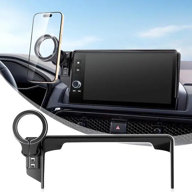 Main image of Car Phone Holder for Honda CR-V HR-V 2023 2024 2025 2026: for MagSafe Magnetic Cell Phone Mount for HRV CRV Accessories 7/9 inch Screen - Touchscreen Cradles Strong Magnets for iPhone
