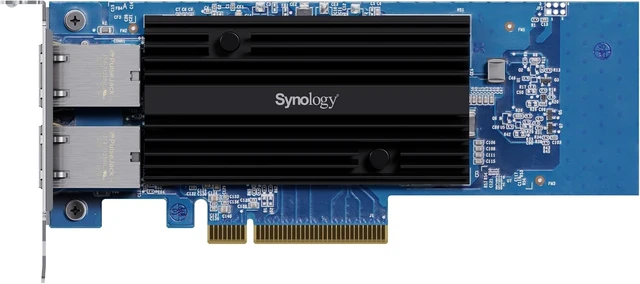Alt view image 4 of 4 - Synology 2-Port 10GbE RJ-45 PCIe Network Adapter E10G30-T2