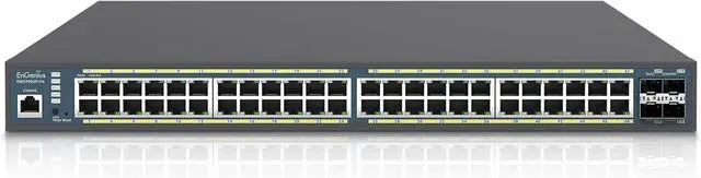 Main image of EnGenius Fit EWS7952P-FIT 48-Port Gigabit PoE+ Managed Switch - 410W Power Budget, Layer 2+ Features, 4 SFP Uplinks for Growing Business Networks