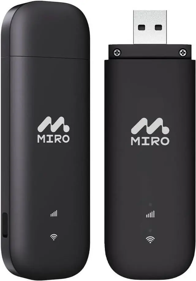 Main image of MIRO UF1 4G LTE WiFi USB Network Adapter 150Mbps Speed, Dual SIM/SD Slots Wireless Dongle, Wi-Fi Stick USB2.0 Interface WiFi Adapter for Desktop PC Laptop