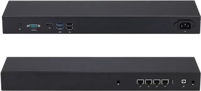 Main image of Qotom Soft Router 1U Rack 4X i225V 2.5G LAN Ports RS232 8GB RAM 128GB SSD Core i5-4200U Processor Onboard