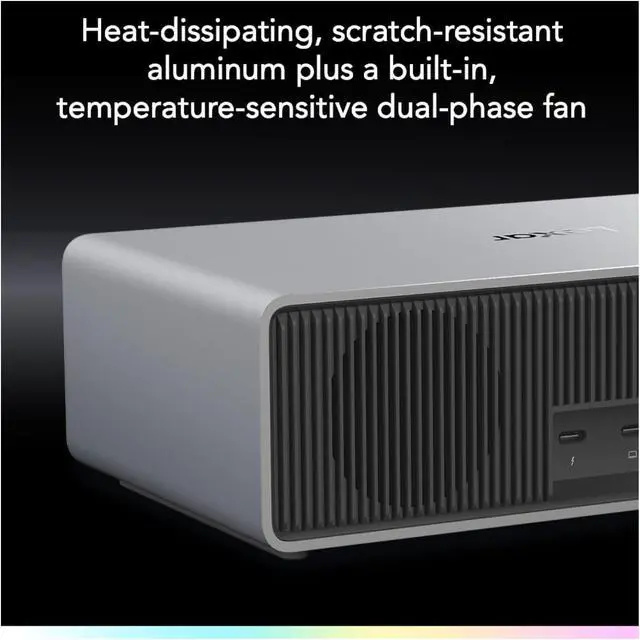 Alt view image 5 of 7 - Lexar Professional Workflow Docking Station with 6 Customizable Bays with Thunderbolt 4 Connectivity