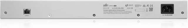 Alt view image 4 of 5 - Ubiquiti UniFi Switch 48 Port US-48-750W Managed PoE+ Gigabit Switch with SFP 750W