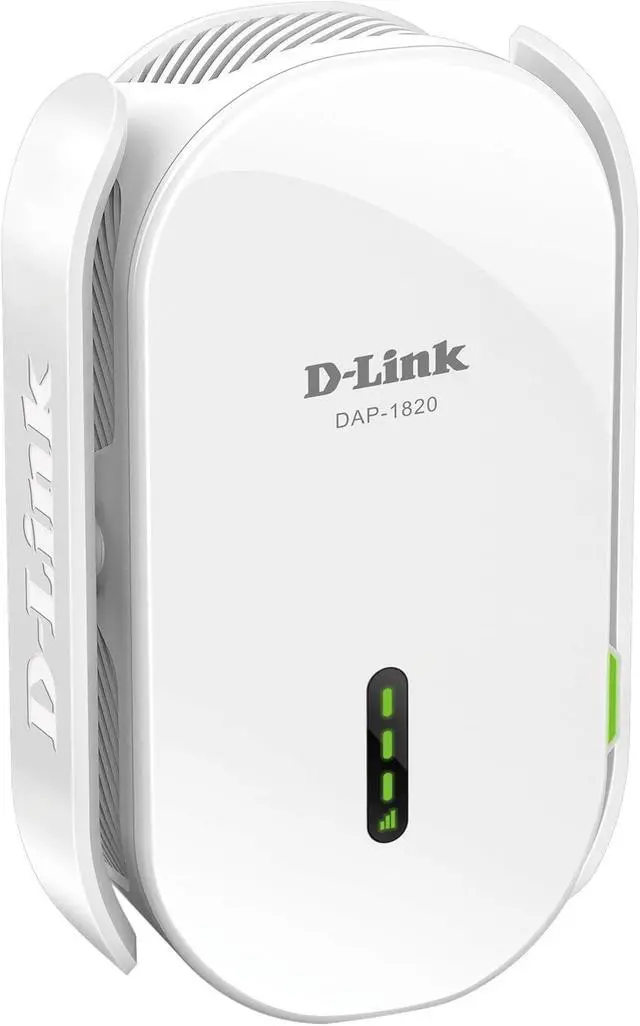 Alt view image 7 of 7 - D-Link WiFi Range Extender, AC2000 Mesh Plug In Wall Signal Booster, Cover up to 2600 sq.ft. Dual Band Wireless Repeater Access Point for Smart Home (DAP-1820-US)