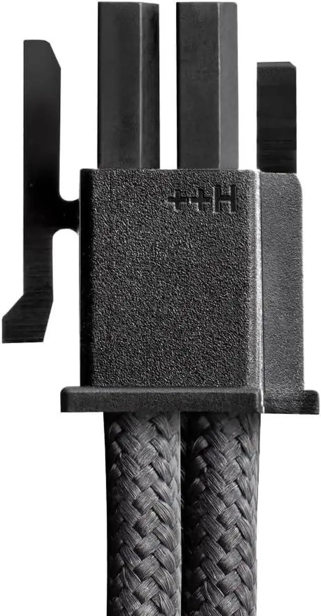 Alt view image 2 of 3 - CableMod RT-Series Pro ModFlex Sleeved 12V-2x6 12VHPWR Dual StealthSense Cable Kit for ASUS/Seasonic/Phanteks (White)