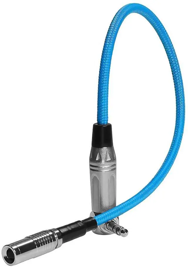 Alt view image 2 of 3 - KONDOR BLUE 10" DIN 1.0/2.3 to 3.5mm Timecode Cable for Canon R5 C and Tentacle Sync Box