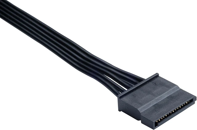 Alt view image 6 of 7 - Phanteks (PH-CBKT-G5S_BK01) Revolt Cable Kit, PCIe Gen5 Starter Set, 12VHPWR, Individually Sleeved Cables with Combs, Compatible with Revolt and AMP Series Power Supplies, Black