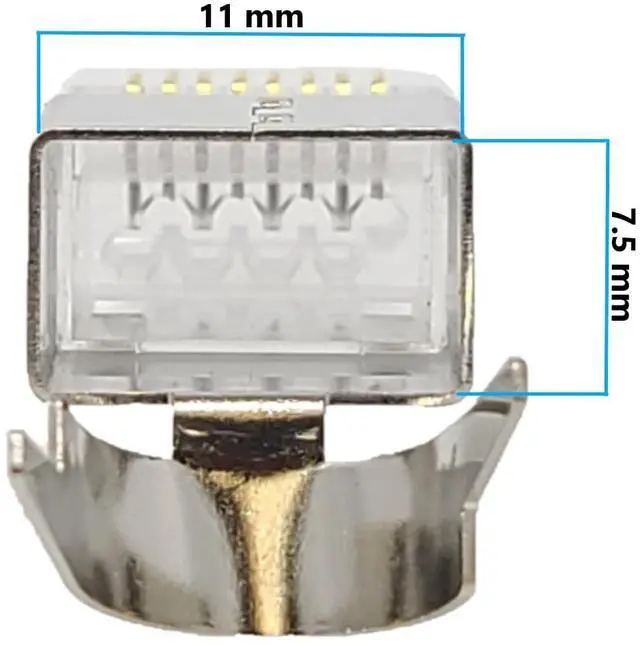 Alt view image 5 of 6 - 1000ft CAT6e Shielded Solid Copper Direct Burial Outdoor Ethernet Cable (23AWG, Black) with 20 Shielded RJ45 Connectors (TR4-560EBDB-7SC)