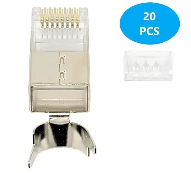 Alt view image 6 of 6 - 1000ft CAT6e Shielded Solid Copper Direct Burial Outdoor Ethernet Cable (23AWG, Black) with 20 Shielded RJ45 Connectors (TR4-560EBDB-7SC)