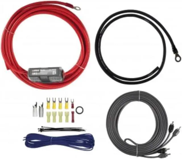 Main image of T-Spec V8-AK8 v8 SERIES 8-Gauge 600-Watt Amp Installation Kit with RCA Cables
