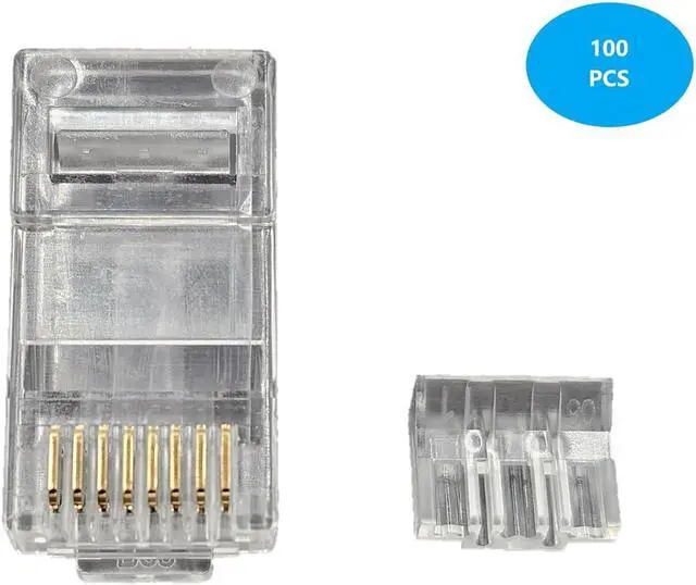 Alt view image 5 of 6 - Micro Connectors 1000 Feet CAT6A Slim UTP Ethernet (28AWG) Bulk Cable Kit-Blue with 100-Boots/100-Connectors (TR4-570BLSL-CBK)