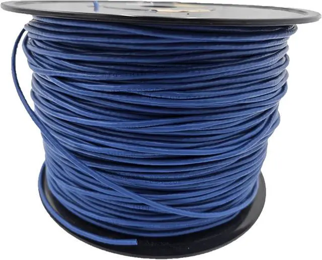Alt view image 3 of 6 - Micro Connectors 1000 Feet CAT6A Slim UTP Ethernet (28AWG) Bulk Cable Kit-Blue with 100-Boots/100-Connectors (TR4-570BLSL-CBK)