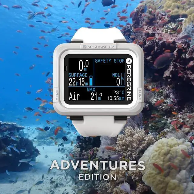 Alt view image 7 of 7 - Shearwater Research Peregrine Adventures Edition Dive Computer