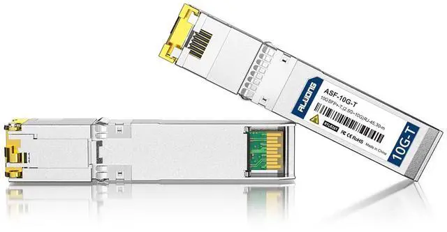 Main image of 2 PCS 10GBASE-T SFP+ Transceiver, Multi-Rate 2.5/5/10G SFP+ to RJ45 Copper Module Compatible with Cisco SFP-10G-T-S, Ubiquiti UniFi UF-RJ45-10G, Meraki, MikroTik S+RJ10, Netgear, D-Link etc.