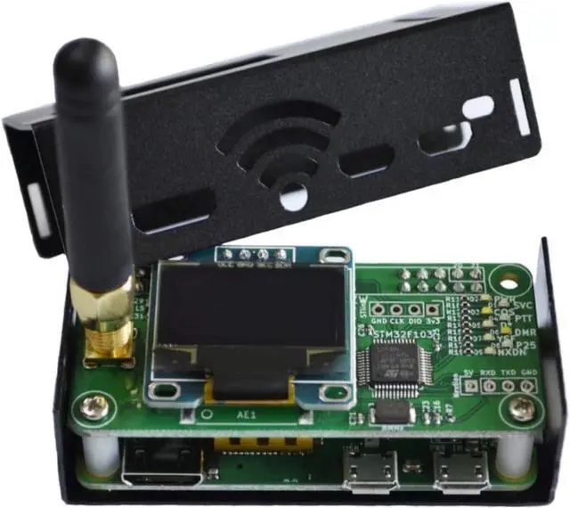 Alt view image 2 of 7 - AURSINC MMDVM Hotspot Spot Radio WiFi Digital Voice Modem Work Contained with Raspberry Pi Zero 2W with Firmware V4.1.5 UHF VHF, Supports C4FM YSF NXDN DSTAR P25 DMR (with Ethernet Cable)