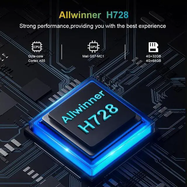 Alt view image 2 of 7 - HK1 H8X Android 14.0 H728 Octa-core with 4GB RAM 64GB ROM Dual WiFi 6 2.4G/5.8G LAN 1000M / H.265/ BT/ USB3.0 8K