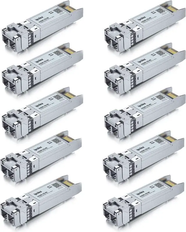 Main image of ipolex 10Gb SFP+ Modul, Multimode SFP 850nm, 10GBase-SR SFP+ Transceiver