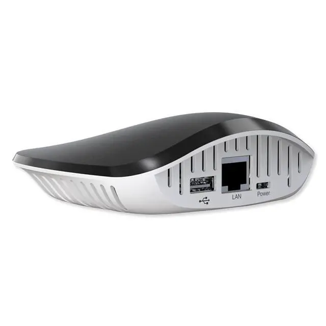 Alt view image 2 of 3 - Ezlo Plus Smart Home Hub with Zigbee, Z-Wave - Control Smart Bulbs, Smart Locks, Motion Sensors, and Cameras