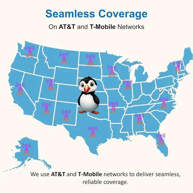 Alt view image 6 of 6 - Spectrum Smart 4G LTE-Advanced Mobile WiFi Hotspot Router with VPN, Pre-Installed SIM Card, Portable Modem for US, Canada, Mexico and Europe, Ideal for Travel