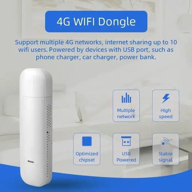 Alt view image 5 of 6 - LTE USB Router Ufi High Speed USB Dongle 4G Modem Pocket WiFi Manufacture 4G Portable Hotspot 2.4G with sim Card Slot