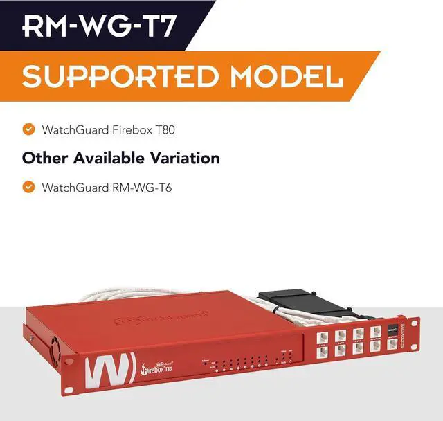 Alt view image 5 of 7 - SIPP5 Rackmount.IT Kit for WatchGuard Firebox T80