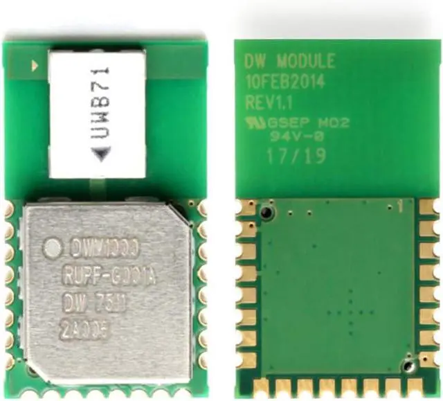 Alt view image 3 of 7 - Taidacent UWB DWM1000 Positioning UWB Positioning Module Ultra Wideband Indoor Positioning Module Ultra Wideband Location