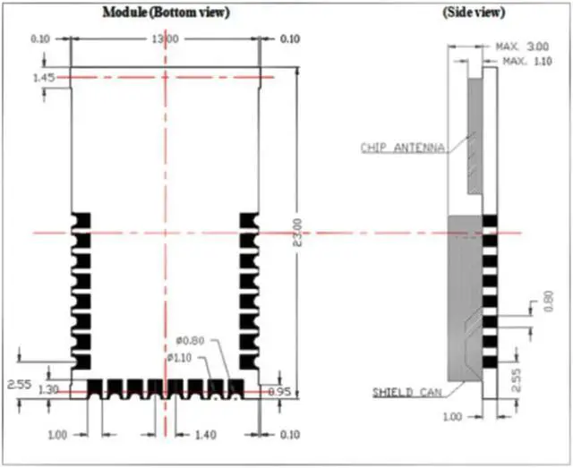Alt view image 7 of 7 - Taidacent UWB DWM1000 Positioning UWB Positioning Module Ultra Wideband Indoor Positioning Module Ultra Wideband Location