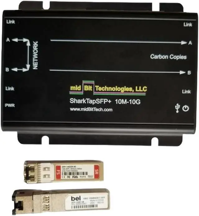 Alt view image 4 of 5 - SharkTapSFP+ 10M-10G