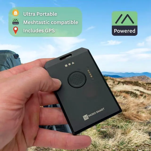 Alt view image 2 of 7 - WisMesh Tag from RAKwireless & MOKOSmart, Meshtastic Compatible Card Sized Node, 868/915 MHz, IP66 Waterproof, LoRa Device, 1000mAh Battery