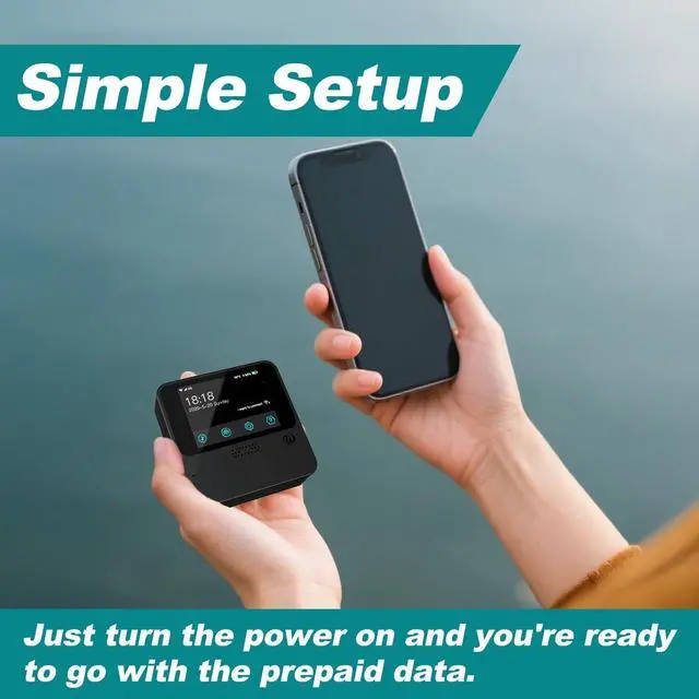 Alt view image 5 of 7 - FREEBOT Portable WiFi Hotspot with Preloaded Data 4G LTE Pocket WiFi for International Travel to 150+ Countries, Connect 10 Devices - Ideal for Carry-On & Remote Work (1GB/Month 12 Months USA Data)