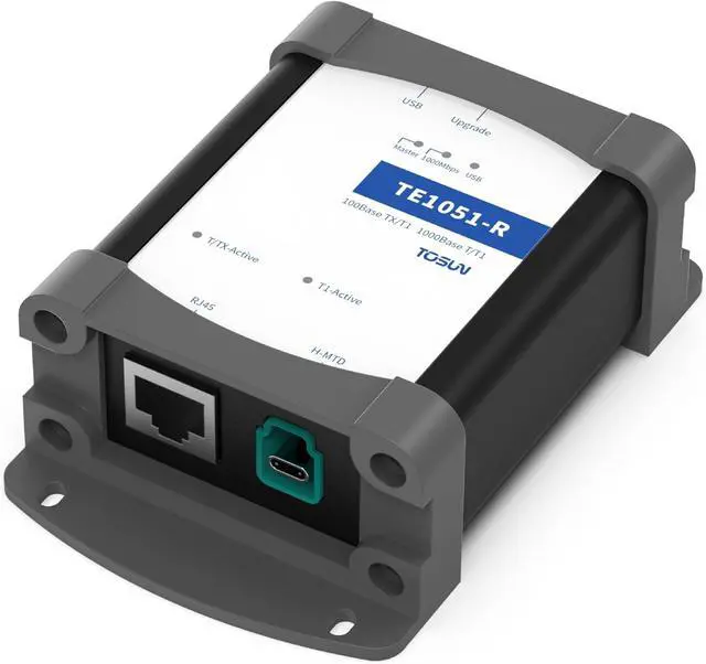 Main image of TOSUN Technology - 1 CH 100Base-Tx 1000Base-T or Automotive Ethernet 100/1000Base-T1 H-MTD Interface Tool to USB Adapter (TE1051-R)