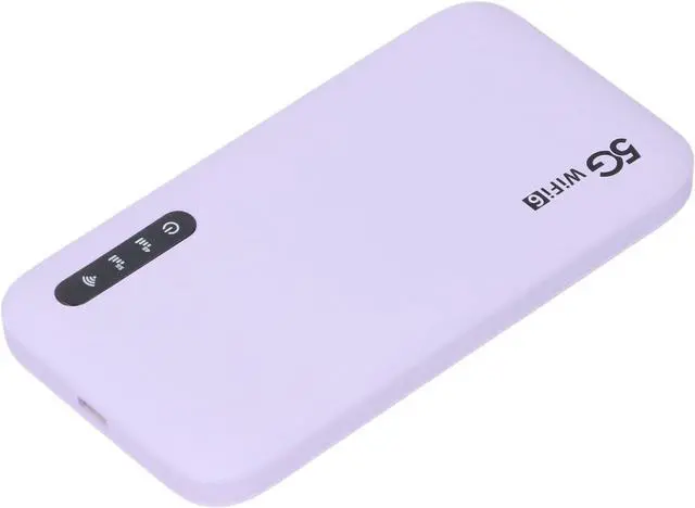 Alt view image 6 of 7 - 5G Mobile Hotspot Portable WiFi Hotspot Wireless Travel Router, 6100mAh, Support 16 Devices, 2.77Gbps DL, 1.25Gbps