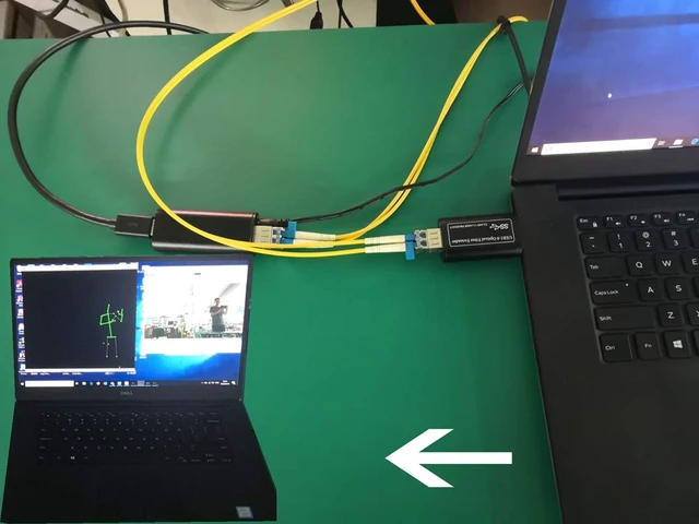 Alt view image 4 of 5 - Mini USB 3.0 Fiber Optic Extender to Max 250 Meters Over Single-Mode Fiber, Supports 5Gbps Speed (Over 2 Fibers)
