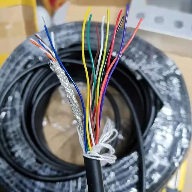 Alt view image 2 of 4 - 16Ft 10 Pins & Net I/O Cable for PGFUN HMI Box