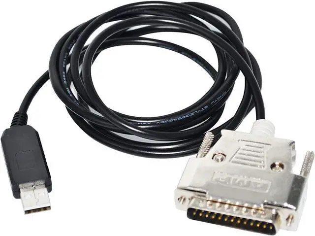 Main image of F1T`D2I FT232RL USB to DB25 D-SUB 25PIN Male Connector RS232 Adapter Converter Null Modem CNC Programming Cable Fit Fit Compatible Roland XY-RS-34(3m)