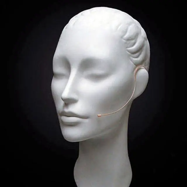 Alt view image 4 of 4 - Countryman E6OW5T2SL Springy E6 Omnidirectional Earset with 2-mm Cable for Shure/Carvin/JTS/Trantec Transmitters (Tan)