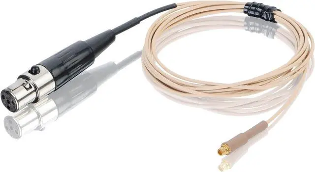 Main image of Countryman E6CABLEL1SL Aramid-Reinforced E6 Series Earset Snap-On Cable for Shure/Carvin/JTS/Trantec Transmitters (Light Beige)