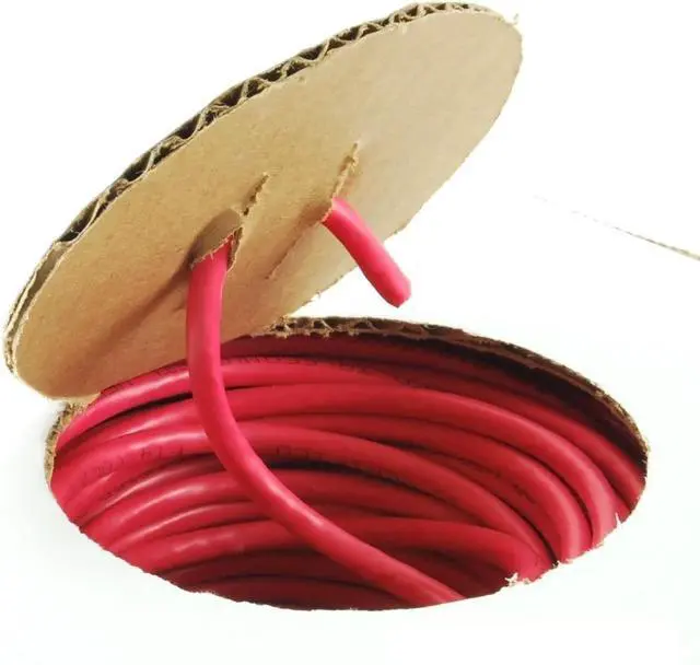 Main image of CablesOnline, 250FT Solid CAT6E CMR 550-Mhz, High-Performance 23-AWG Copper Bulk Cable, Red, U6-B250R
