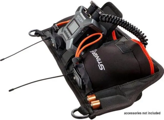 Alt view image 6 of 6 - K-Tek KSF3 Stingray Action Belt for Zoom F3 Portable Field Recorder