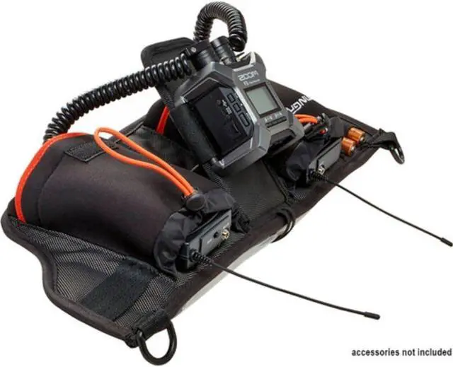 Alt view image 3 of 6 - K-Tek KSF3 Stingray Action Belt for Zoom F3 Portable Field Recorder