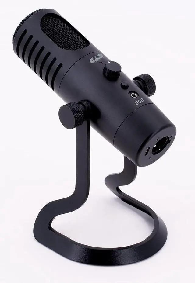 Main image of CAD Audio E90 Dynamic Front-Address Broadcast Microphone  XLR & USB-C Outputs