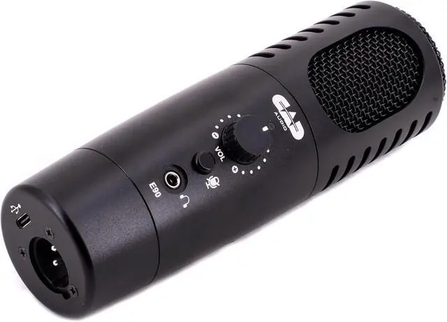 Alt view image 6 of 7 - CAD Audio E90 Dynamic Front-Address Broadcast Microphone  XLR & USB-C Outputs