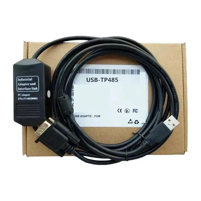 Alt view image 2 of 3 - USB-TP485 Programming Cable for 700 1000 TP177A TP177B MP277 Download DB9M OS RS485