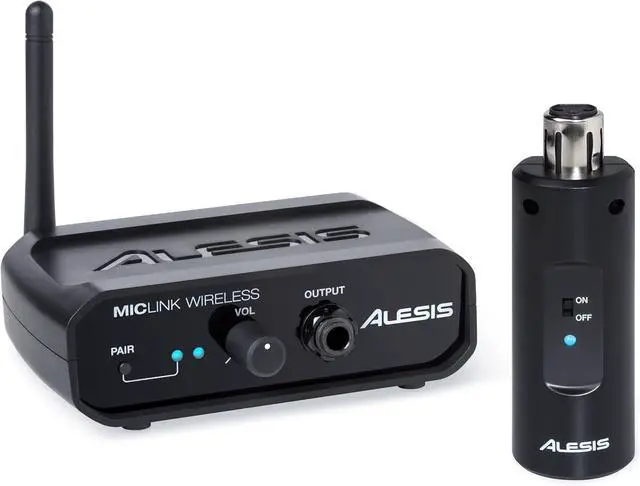 Main image of Alesis MicLink Wireless | Digital Wireless Microphone Adapter with 60-foot Range (2.4GHz, 14 channels)